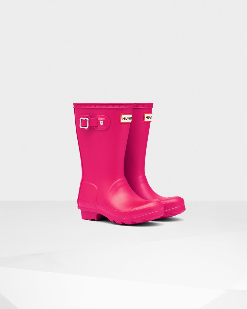 Hunter Original Big Rain Boots - Shop Online Kids Light Pink - HENPTS562